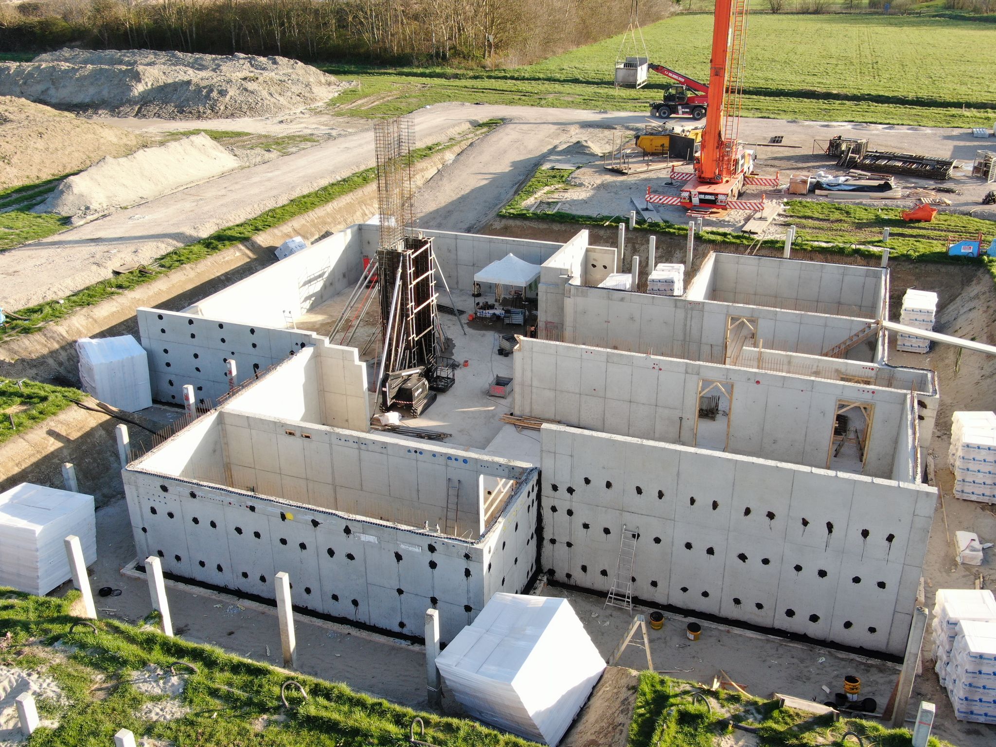 Kelderbouw onder woning