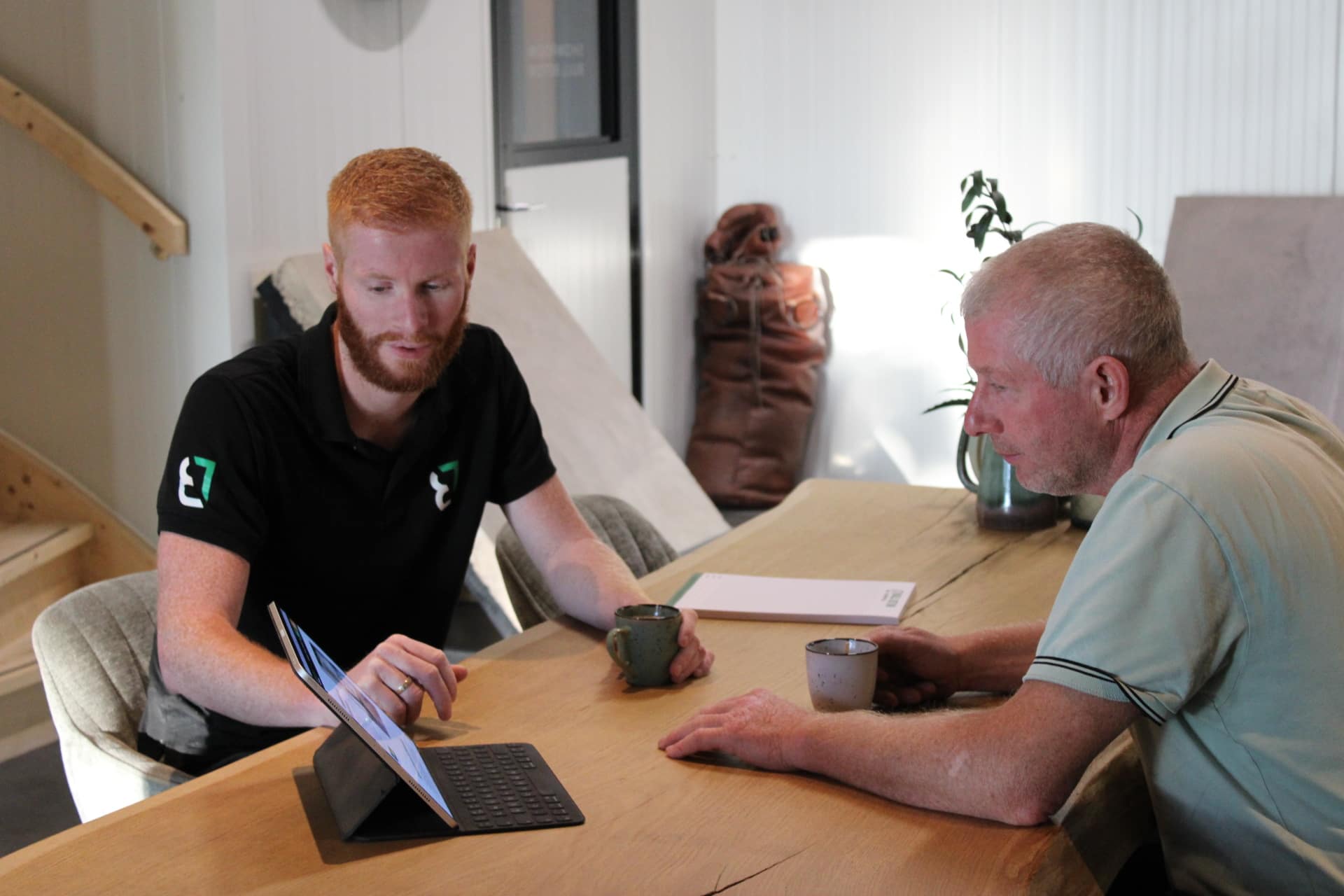 Betonvloer in de bedrijfshal